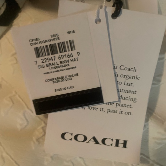COACH Cap NWT - Picture 3 of 7